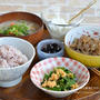 一汁三菜の朝ごはん