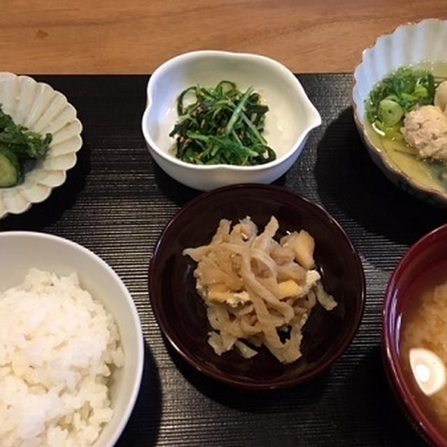 冷蔵庫の残り物定食とカレードリア