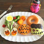 ハロウィンドーナツ＊ワンプレート朝ごはん