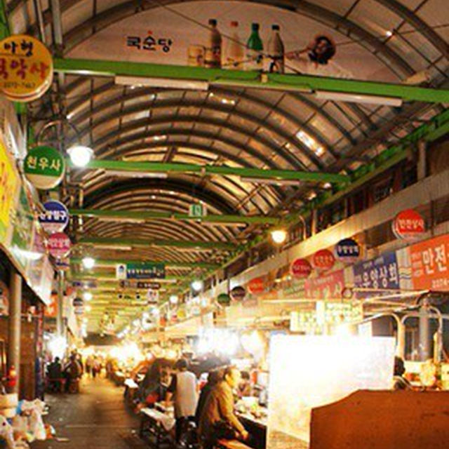 2012年秋♪韓国の旅⑳「ソウル」広蔵市場で乾杯♪と衝撃的な出来事!