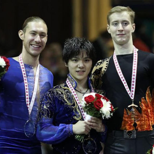  フィギュアスケートカナダ大会＊宇野選手、無良選手、本郷選手、本田選手