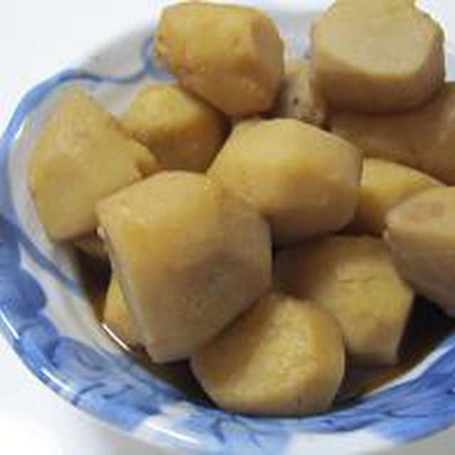 里芋の皮むき＆吹きこぼさない為に・・