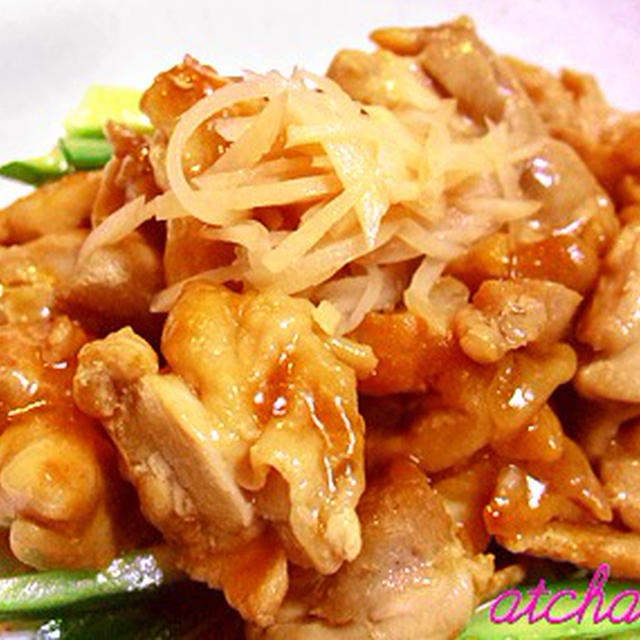 中華風 鶏モモ肉のピリ辛炒め