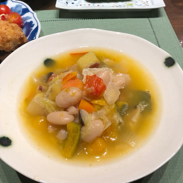 自分でいうのもなんですが美味しいスープでした