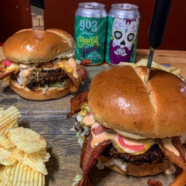 これぞアメリカ！な ランチ&ビール