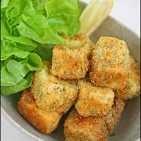 本日のごはん『青海苔の豆腐フライ』