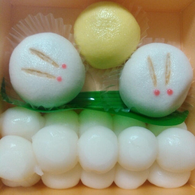 十五夜☆お月見団子を食べました