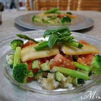 白身魚のムニエル野菜ソース