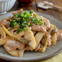 豚肉とうどの生姜焼き。食欲をそそる和風おかず！お弁当にも♪【農家のレシピ帳】
