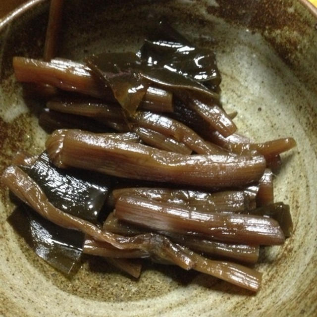 ツワブキの佃煮 By Makotoさん レシピブログ 料理ブログのレシピ満載