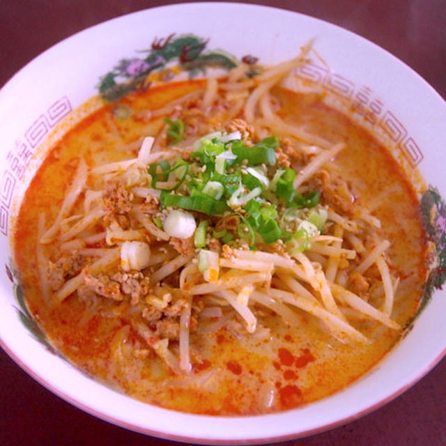 罪悪感少なめ「もやし担々麺」