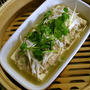 豆腐と鶏ひき肉の蒸し物---続中華のまかない料理