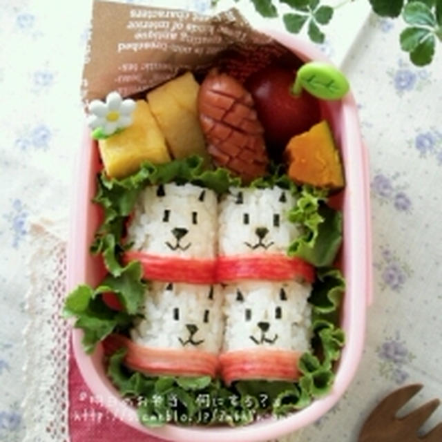 キャラ弁日記☆早く・・・・帰ってきておくれ…・・・私のスマホ…弁当ｗ