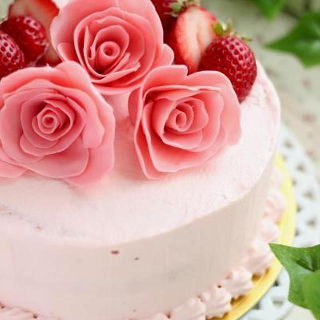 苺と薔薇のサンセバスチャン お菓子教室l By ぶうちゃんさん レシピブログ 料理ブログのレシピ満載