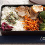 煮豚とブロッコリーのおかか和えのお弁当