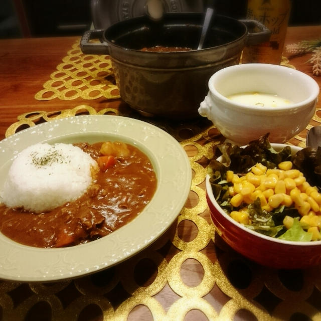 ビーフシチュー？な簡単お夕食