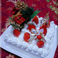 * クリスマスケーキ★ 苺のショートケーキ♪