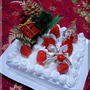 * クリスマスケーキ★ 苺のショートケーキ♪