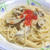 筋子ときのこのクリームパスタ