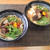 はい。単品メニュー・・・溶きたまご入り肉うどん♪・・♪
