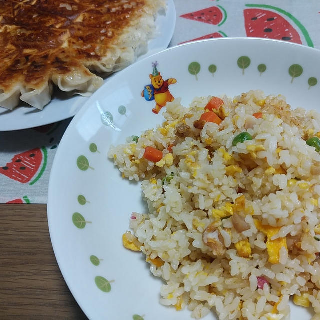 炒飯と餃子