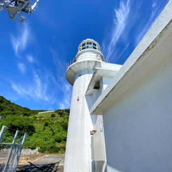 鹿児島の離島　甑島⓵ 下甑島南端の釣掛埼灯台