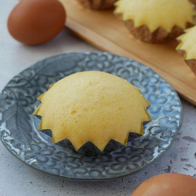たまごのふんわり蒸しパン～ホットケーキミックスで簡単～