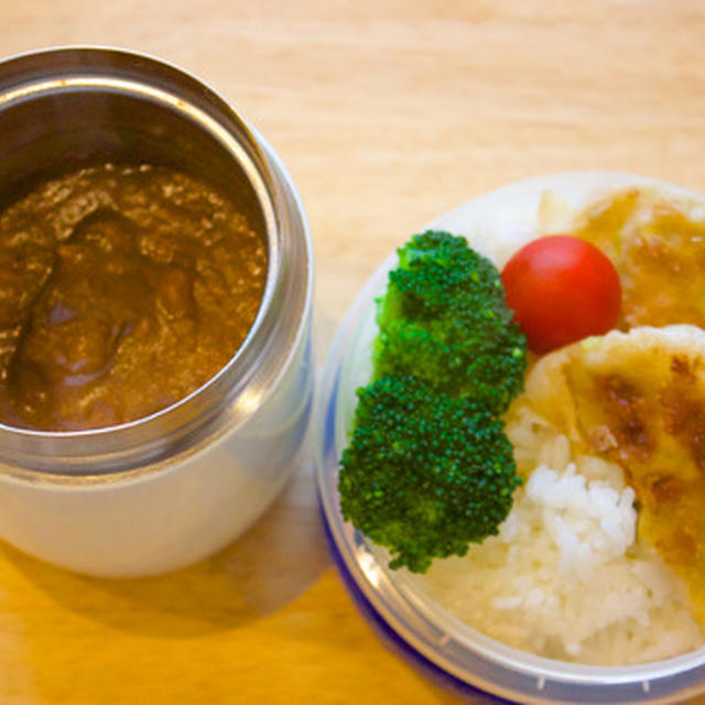 【　ビーフシチューな夫ひとり分のお弁当　】
