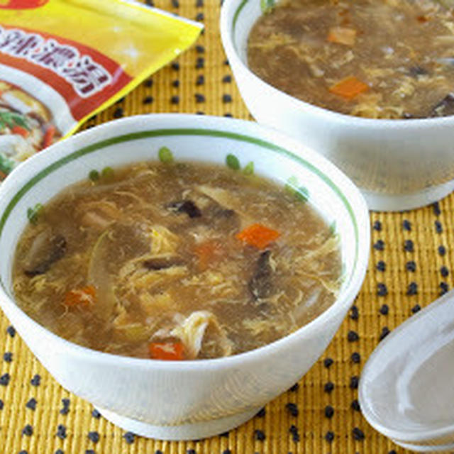 美極 港式酸辣濃湯（マギー 香港風サンラータン）の作り方