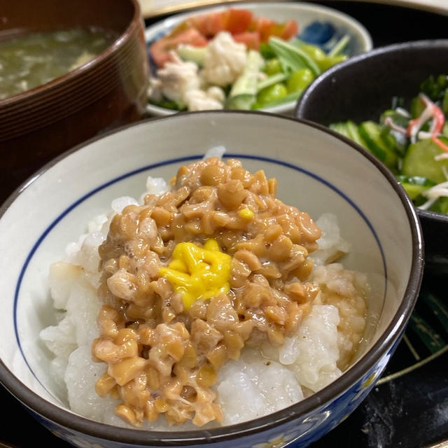 今日も、納豆ごはん♡