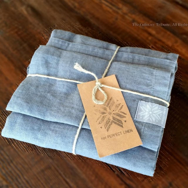 My New Gray Linen Apronようやく届いたリネンエプロン