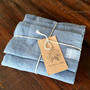 My New Gray Linen Apronようやく届いたリネンエプロン
