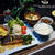 （夕飯）　ダイエット7日目　カレイの煮付け定食