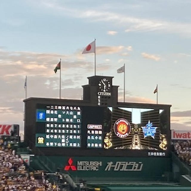 初甲子園　にわか阪神ファン(^^)/