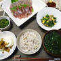 市場食材deヘルシー!!おいしー晩ご飯♪