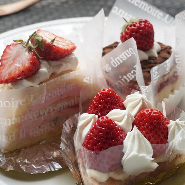 Dolci(ドルチ）の越後姫ケーキ色々。案山子。