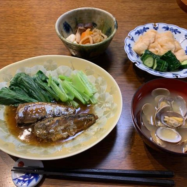 乾物ストックとお魚で和の夜@はてな