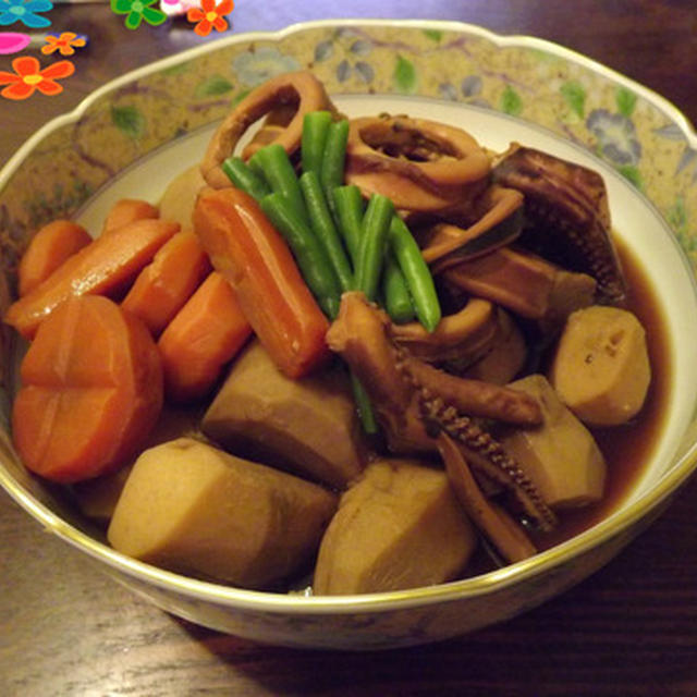 今夜もいか里だあ～い！！と天ぷらだよん