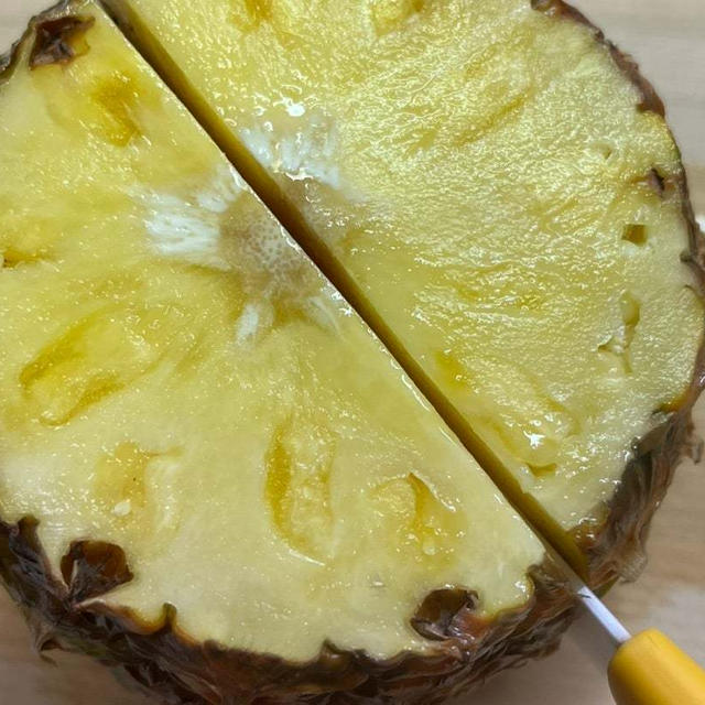【レシピ】カンタン♪パイナップルの切り方