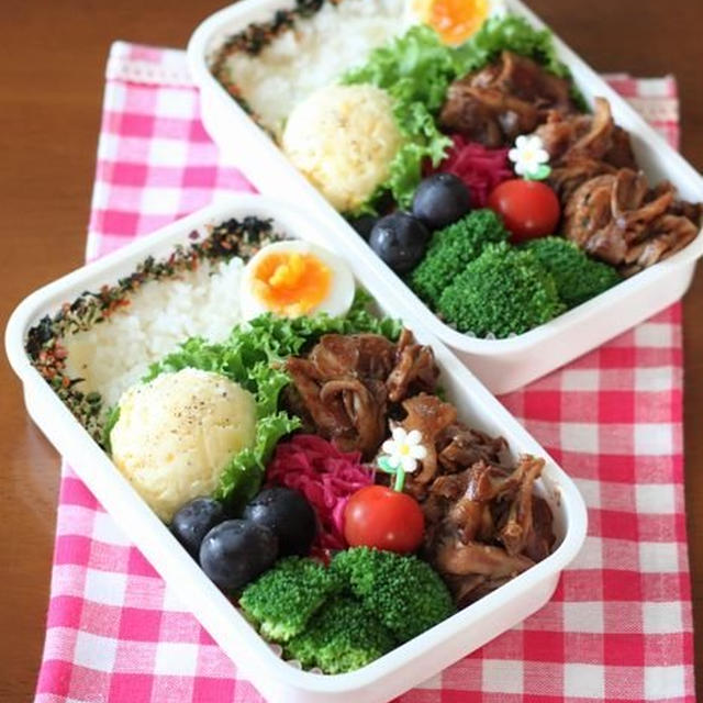 久々のプ～ン（▼皿▼） ✿ bento＆晩ご飯(๑¯﹃¯๑)♪