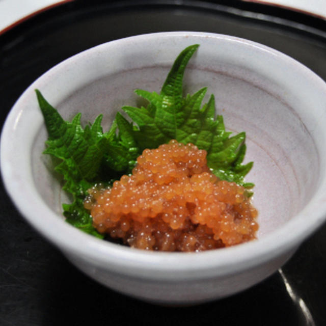 カジカの肝和え 卵の醤油漬け By はるさん レシピブログ 料理ブログのレシピ満載