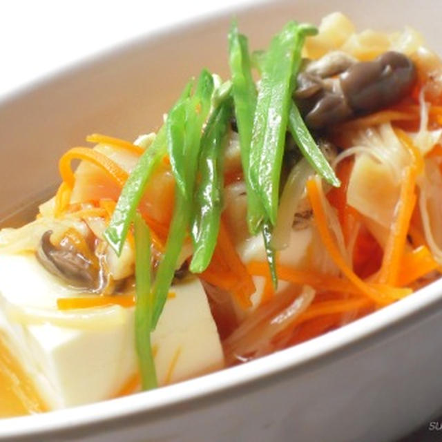 ダイエット特集３　　豆腐の野菜餡かけ