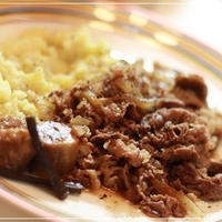 飴いろ玉ねぎと牛肉のフルブラ煮込み☆