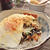 ひじき煮リメイク♪のっけていくだけ～和風ライスコロッケ丼！