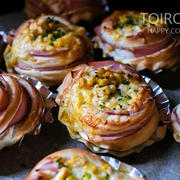 ハムコーンチーズパンと、今日のレシピ