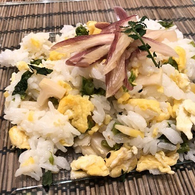 筍と菜の花のばら寿司の日