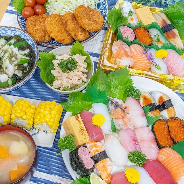 晩ごはん作りたくない宣言❣️体育祭頑張ったねパーティー