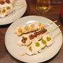 週末のおつまみにぴったり！ 飲む気満々の夜はコレ♪3種類の薬味で味わう、ササミ串焼き
