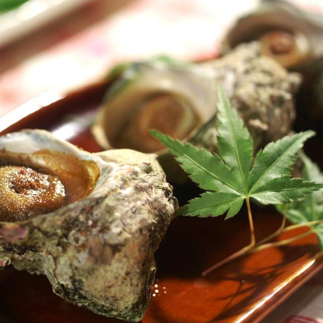 《居酒屋メニューde晩ご飯》サザエの壺焼き／和のお通しセット他です＾＾