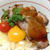 お正月のB級おうちカフェグルメ！ローストポークの卵かけごはん丼